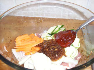 Jeyuk Bokum Ingredients