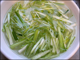 Sliced Springonion