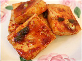 Spicy Tofu Jorim