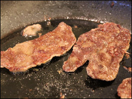 Frying Chapsal Bulgogi