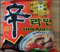 Shin ramyun noodle