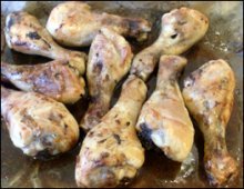 Bulgogi Chicken out of oven