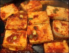 Tofu Jorim Cooked