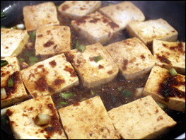 Tofu Jorim Cooking