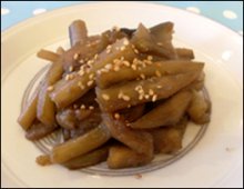 Aubergine Korean Side-dish