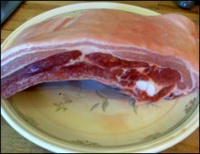 Bossam pork belly