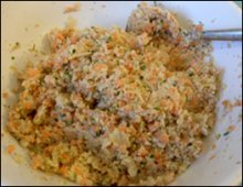  vegetable bread mixture