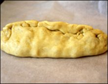 wrapped pasty