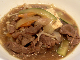 Bulgogi Jeongol served