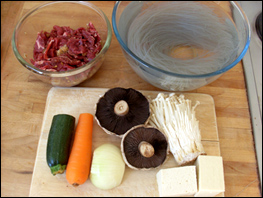 Bulgogi Jeongol Ingredients