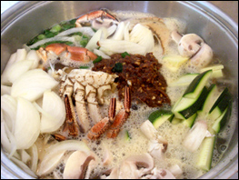 Crab soup Ingredients