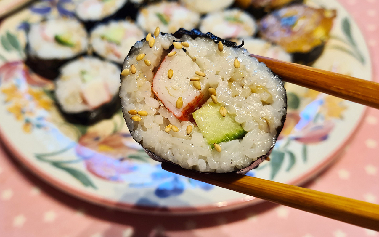 Kimbap: How to make and Roll Korean Kimbap