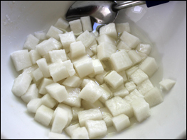 Radish Soaking