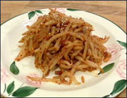 Spicy beansprouts picture