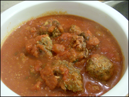 Leftover Stuffing meatballs