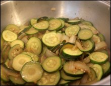 Courgettes Cooked