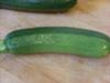 A courgette or Zucchini